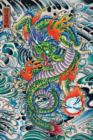 tattoo flash dragon. Ed Hardy - Dragon
