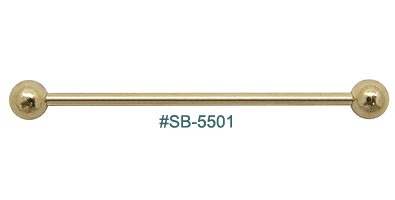 Gold Plated Barbell